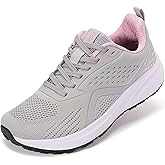 BRONAX Women's Wide Toe Box Road Running Shoes | Wide Athletic Tennis Sneakers with Rubber Outsole