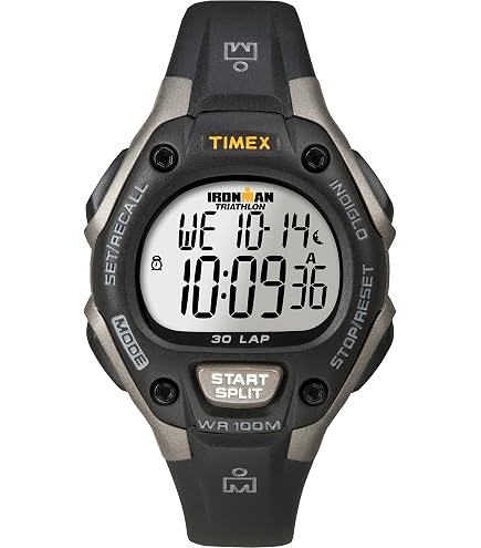Timex Ironman Triathlon E30 34mm Digital Watch Water Resistant 50m Amazon.com: Timex Women main image 4