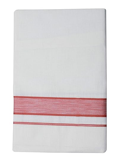 Men's Pure Cotton Dhoti's (102_White_3.60M)