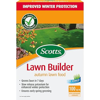 Scotts Lawn Builder Autumn Lawn Food 2kg Amazon Co Uk Garden
