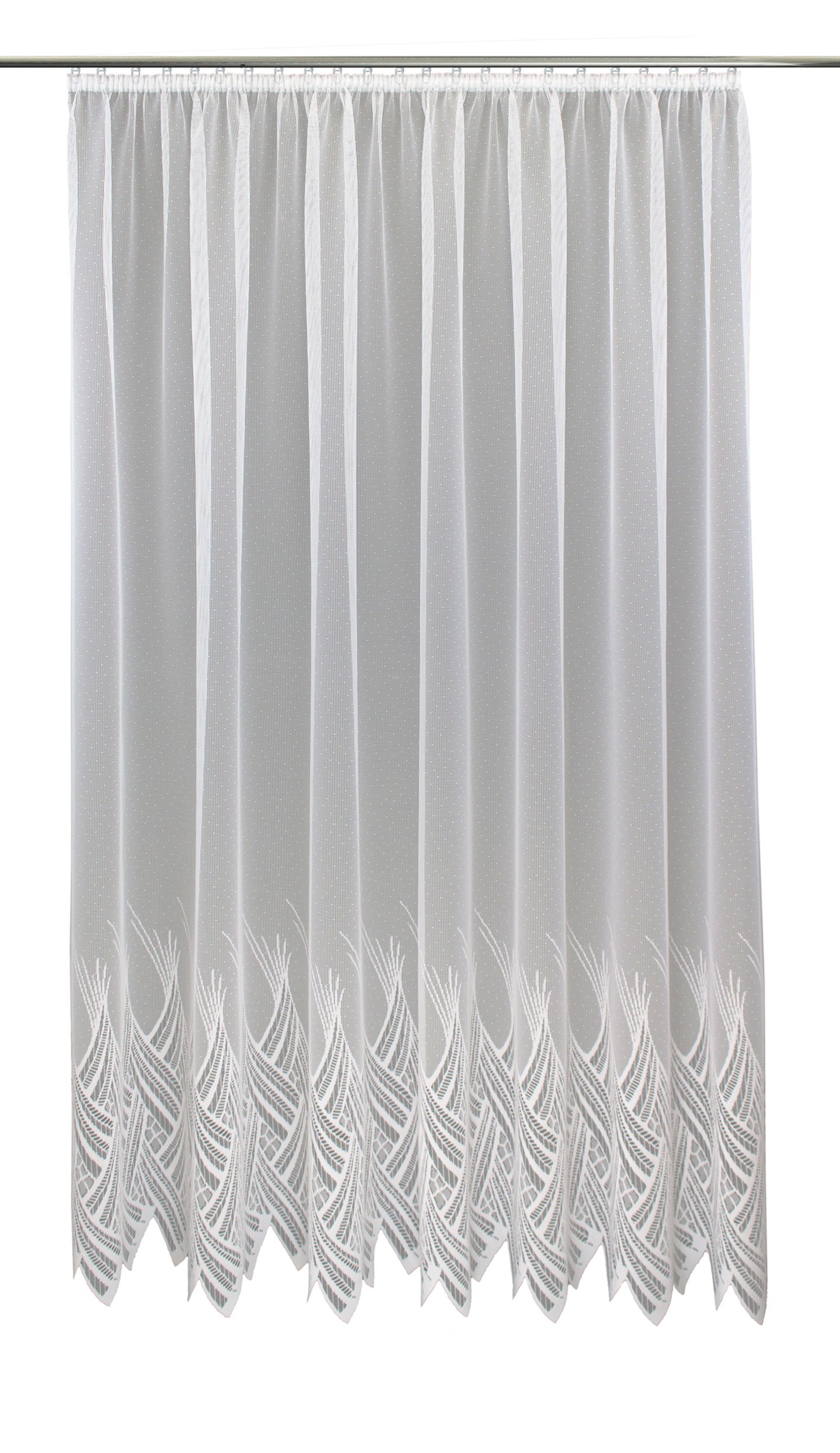 Anna Cortina Curtain, Window Treatments White Net Fabric, 125 x 750 cm
