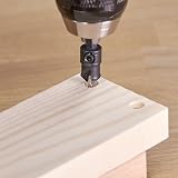 Trend 5-Piece Quick Release Countersink Set 1/4 in Hex Shank HSS Tool Steel view 5