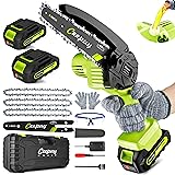 CEEPUY Mini Chainsaw Cordless,6 Inch Portable