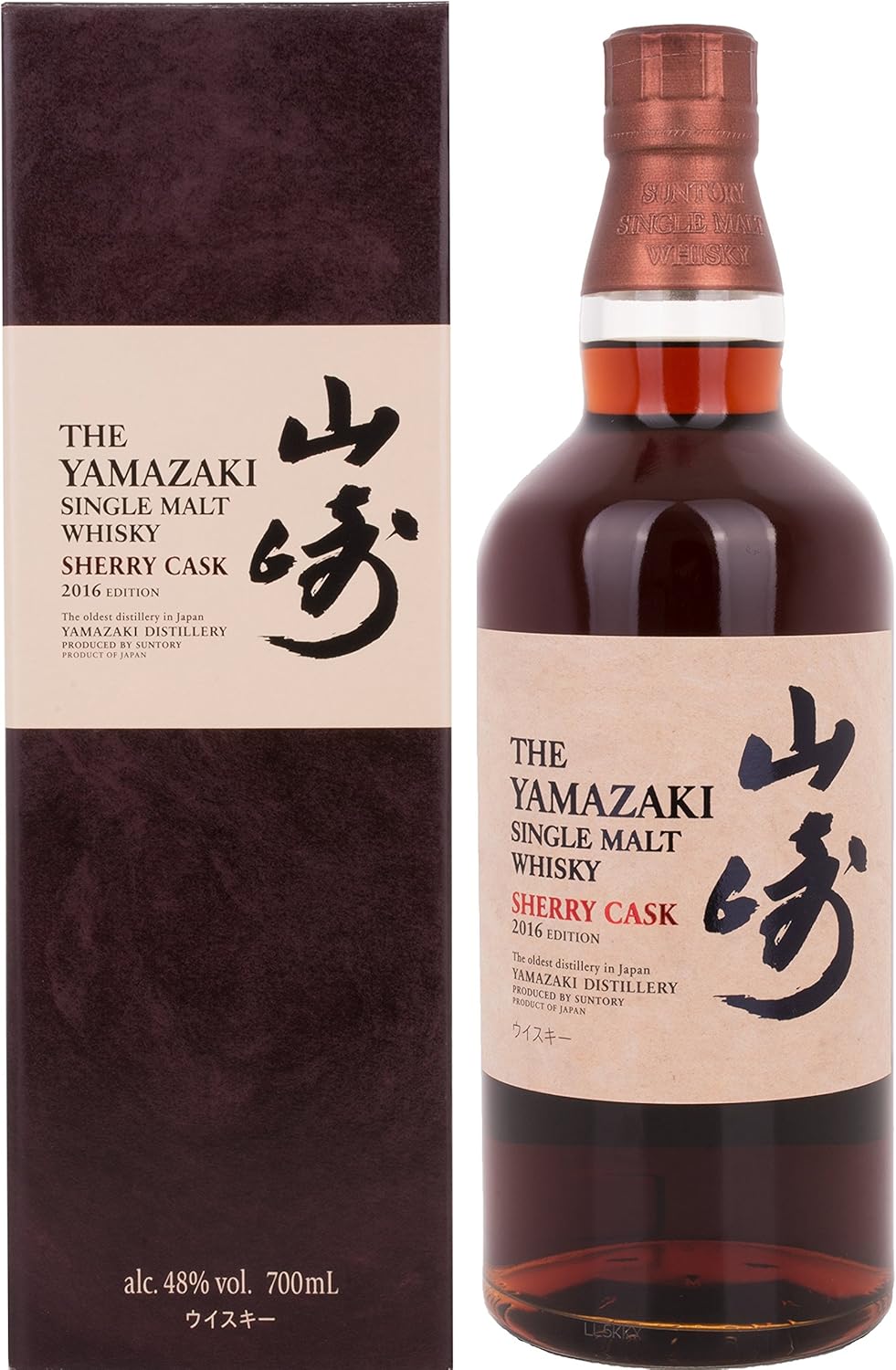 Amazon Co Jp 山崎シェリーカスク16 ウイスキー 日本 700ml 食品 飲料 お酒
