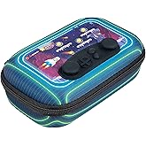 ZIPIT Gamer Pencil Case for Boys, Large Capacity Pencil Box for School | Playful box for kids, with sensory silicone joystick, sturdy hard shell, secure zipper closure, crack-proof material