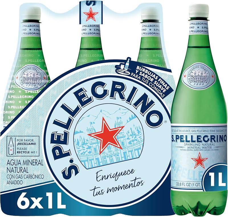 Acqua Minerale Naturale Frizzante San Pellegrino 6x1L