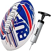Franklin Sports NFL Team Mini Footballs - Youth 8.5" Official NFL Licensed Football + Air Pump Set