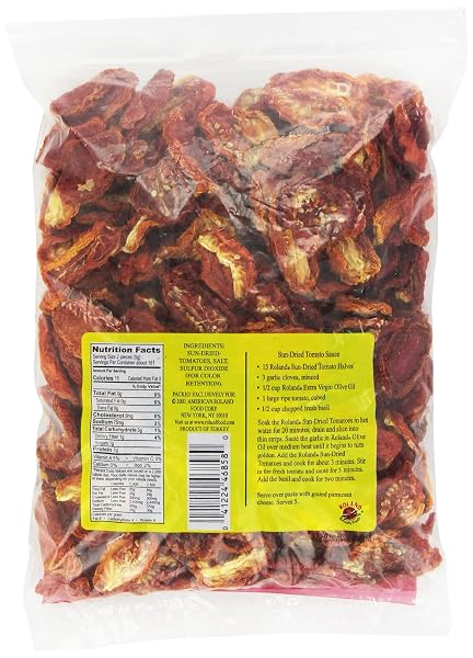ROLAND FOODS SUN-DRIED TOMATOES, 2 POUND