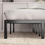 Zinus Elias Double Bed Frame with Storage 135 x 190 cm Black view 8