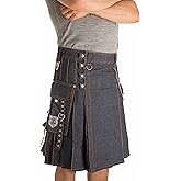 Damn Near Kilt 'Em Mens Smithy Utility - Cargo Kilt
