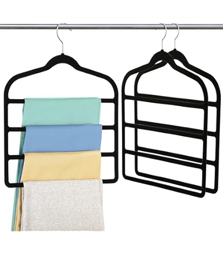 Lot De 5 Porte Vetement Cintres De Placard Et De Rangement En