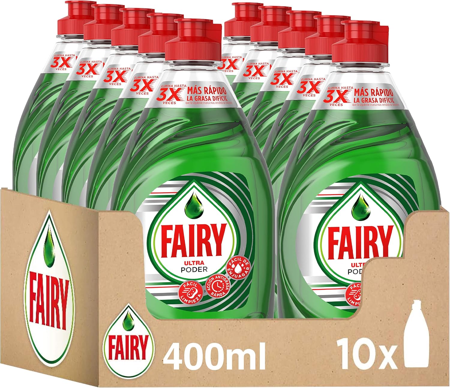 FAIRY Ultra Lavavajillas 10x400ml