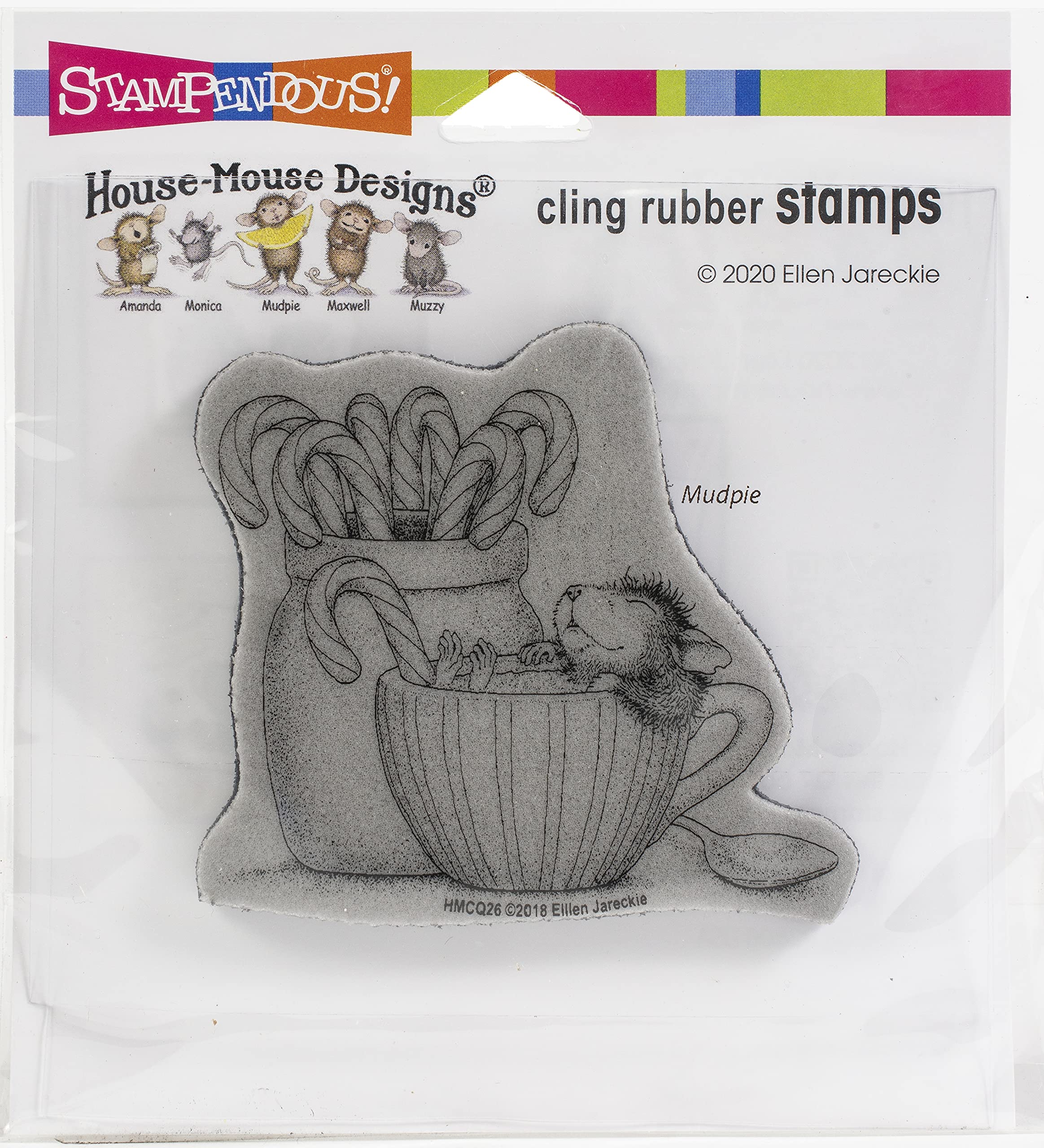 Cling Warm Cocoa Rubber Stamp
