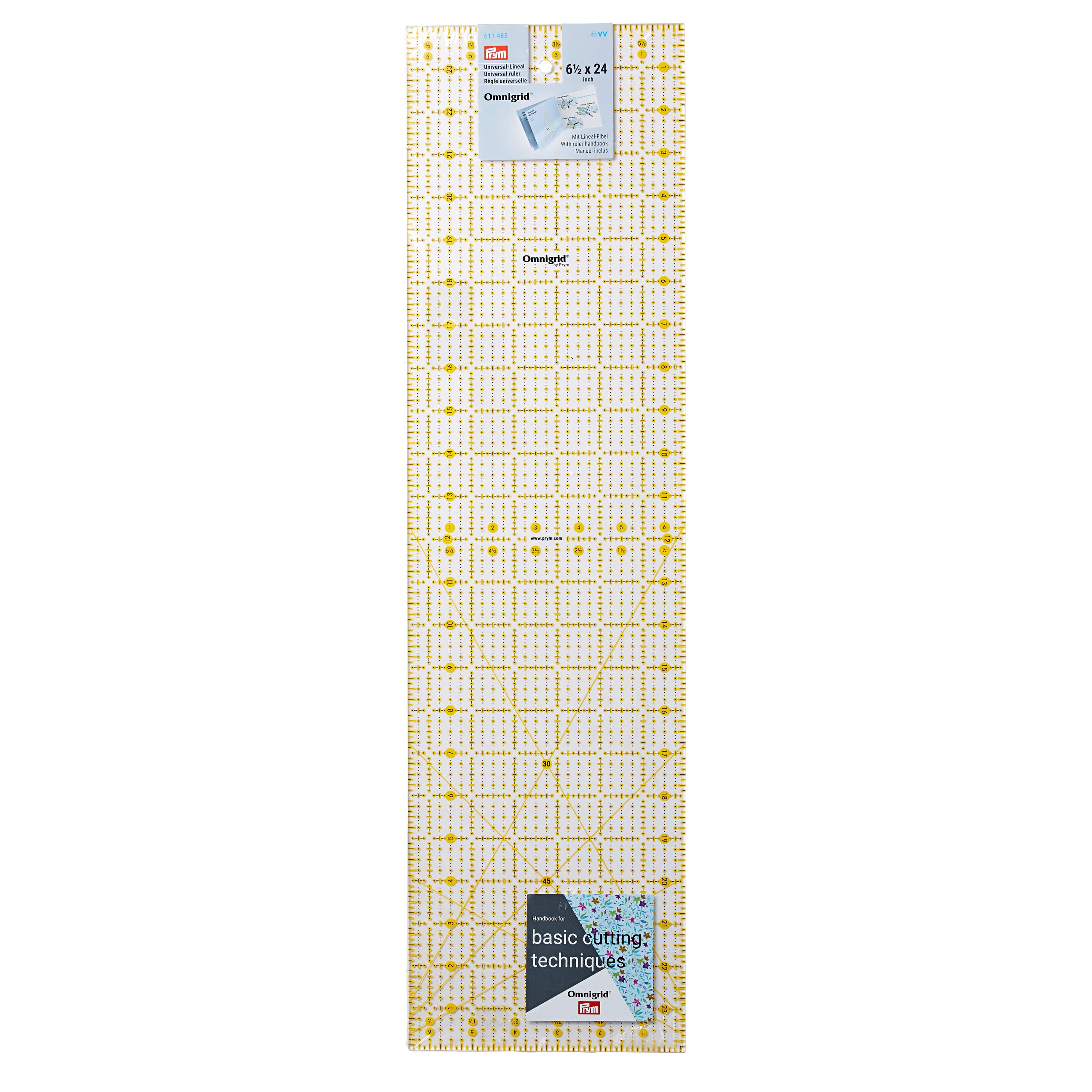 Prym - Omnigrid (6.5 x 24 inch) Universal Ruler - 1 Unit