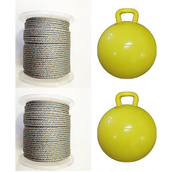 KUFA Sports Prawn Trap Accessory Combo - 400' Lead Core Rope, 12" Buoys & Vented Bait Jar Kit