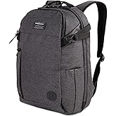 SwissGear Hybrid Travel Laptop Backpack, Heather Grey, 18-Inch