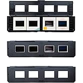 Magnasonic Long Tray Slide Film Holder for 35mm Compatible Film Scanners, Holds 4 Slides to Speed up Processing Time, Easy to