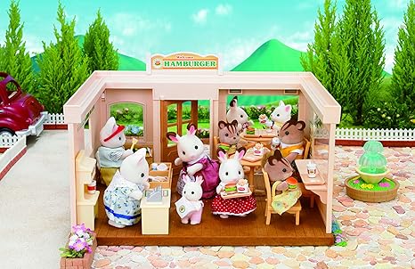 sylvanian families hamburger restaurant lidl