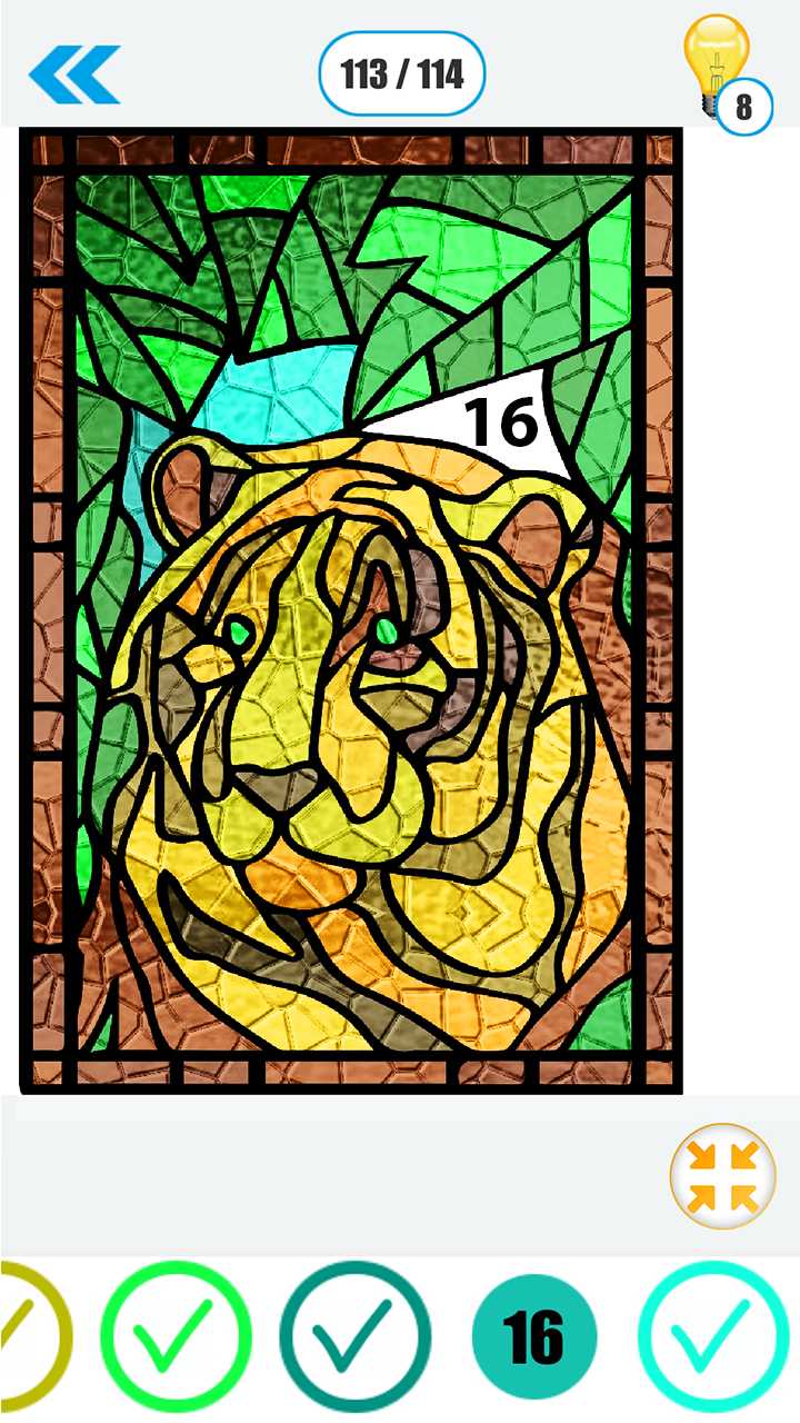 Stained Glass Color By NumberPaint By Number for Android