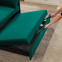 55-inch Loveseat Pull Out Sofabed ,Modern 3 in 1