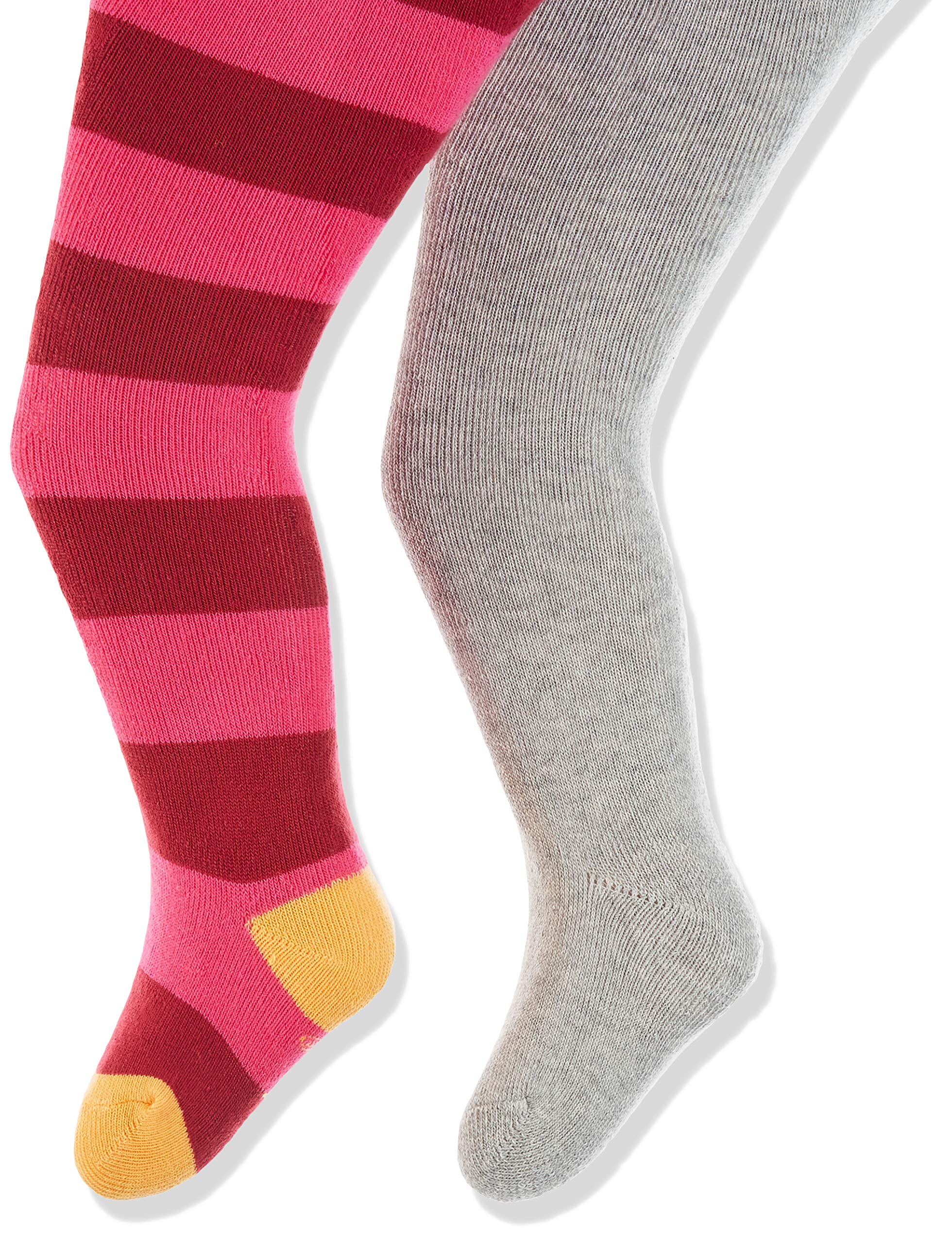 Playshoes Unisex Baby Warm winter thermal tights block ring 498841, 900 - Grey, 50-56