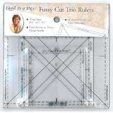 Quilt in A Day Fussy Cut Ruler, 3 Pieces