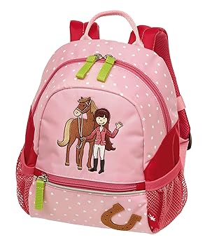 sigikid, Mädchen, Rucksack klein, Gina Galopp Motiv, Rosa, 24951