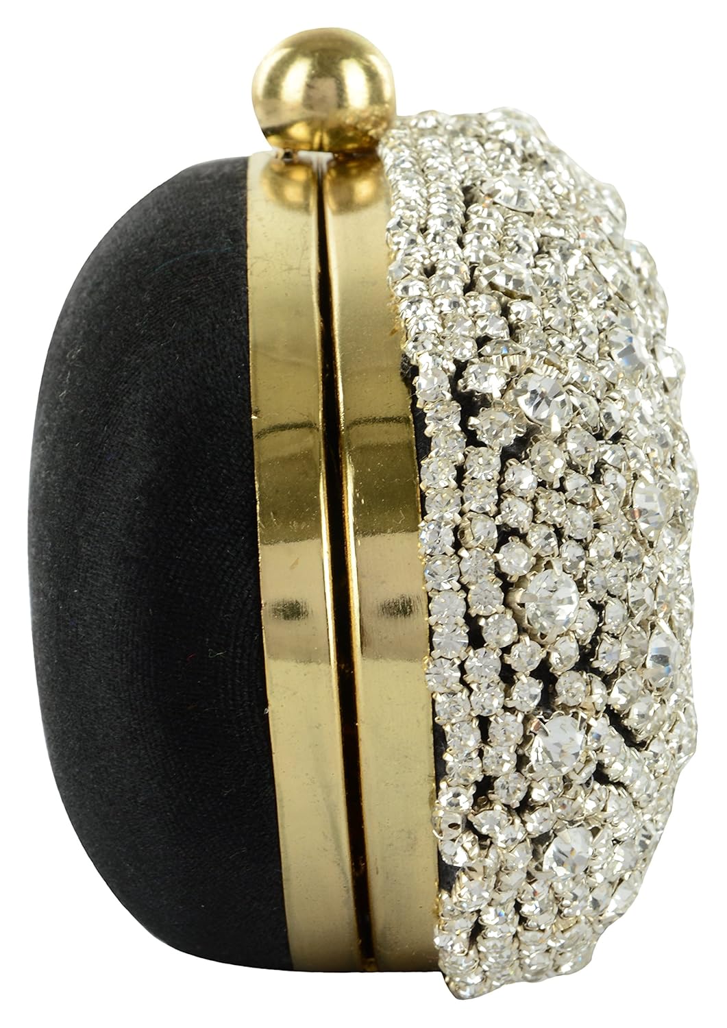 tooba women's crystal egg box clutch