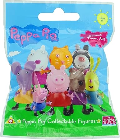 Peppa Pig 5cm Collectable Figure - 8 To 