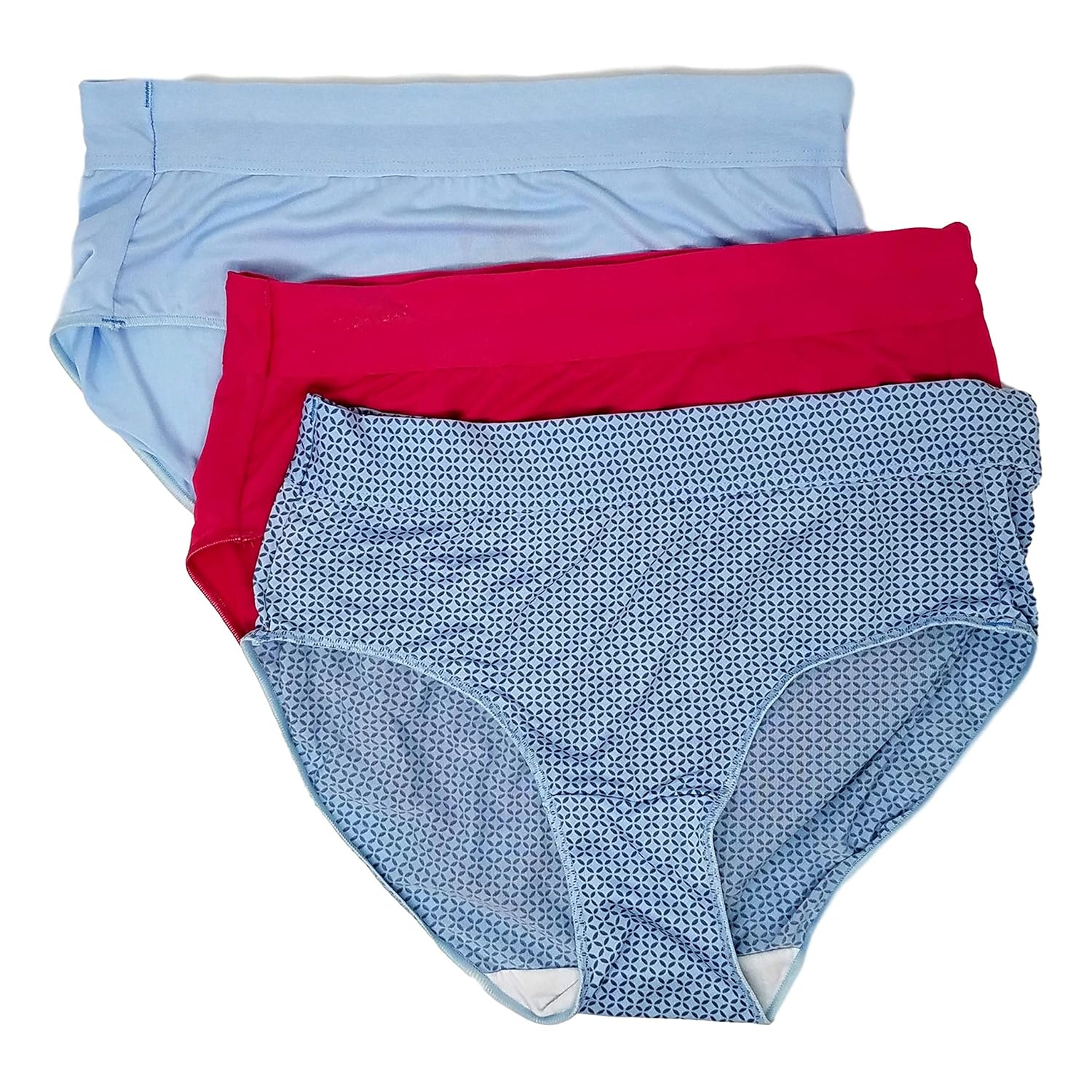 Hanes X-Temp Constant Comfort Women's Microfiber Modern Brief Panties 3-Pack