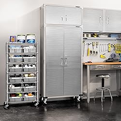 Seville Classics Heavy Duty NSF Bin Rack Solid