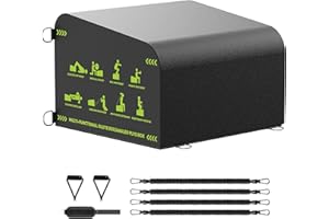 HANDBODE Hip Thrust Bench, Multi-Functional Slip-Free Hip Thrust Machine for Glute Bridge, Box Jump, Push-Ups, Squat, Ab Exercise, Suitable for Home & Gym