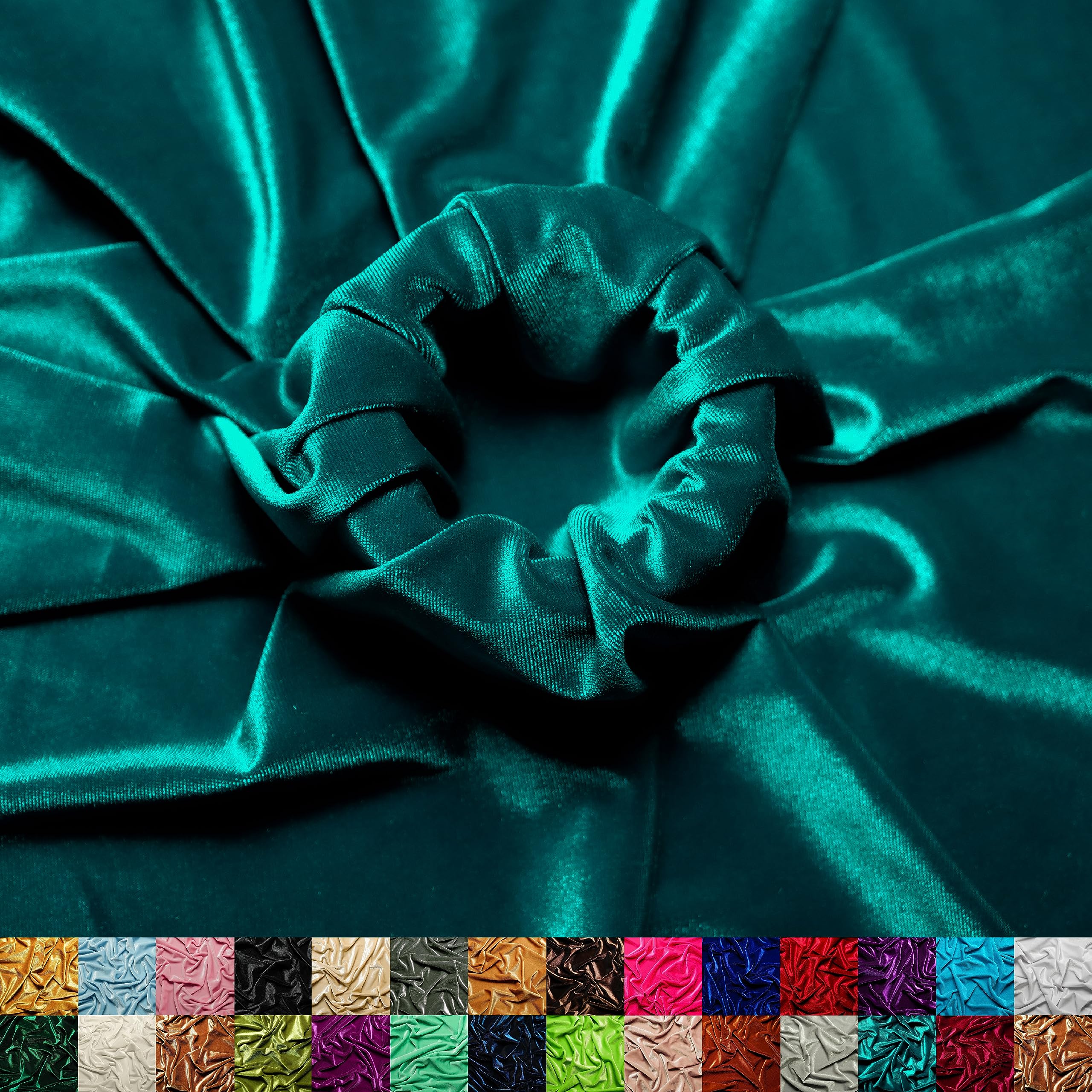 Ice Fabrics Stretch Velvet Fabric by The Yard