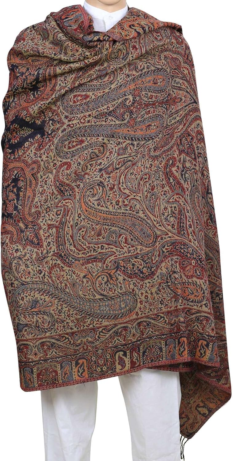 Prayer Shawls Pure Wool Jacquard Design Meditation Accessory Size 269