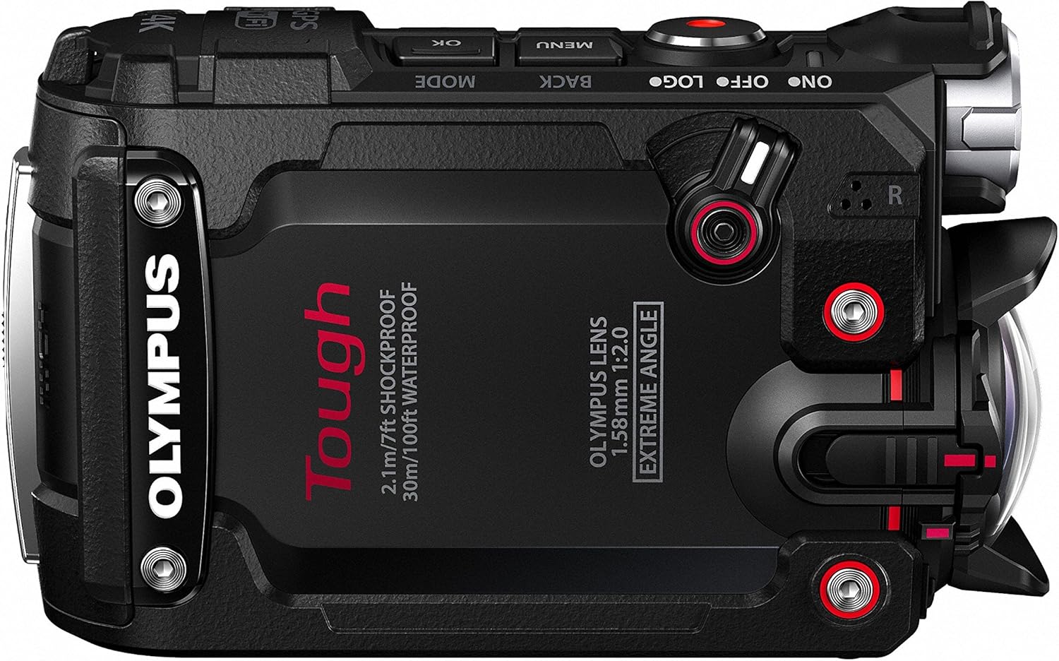 Amazon Com Olympus Tg Tracker With 1 5 Inch Lcd Black Camera Photo