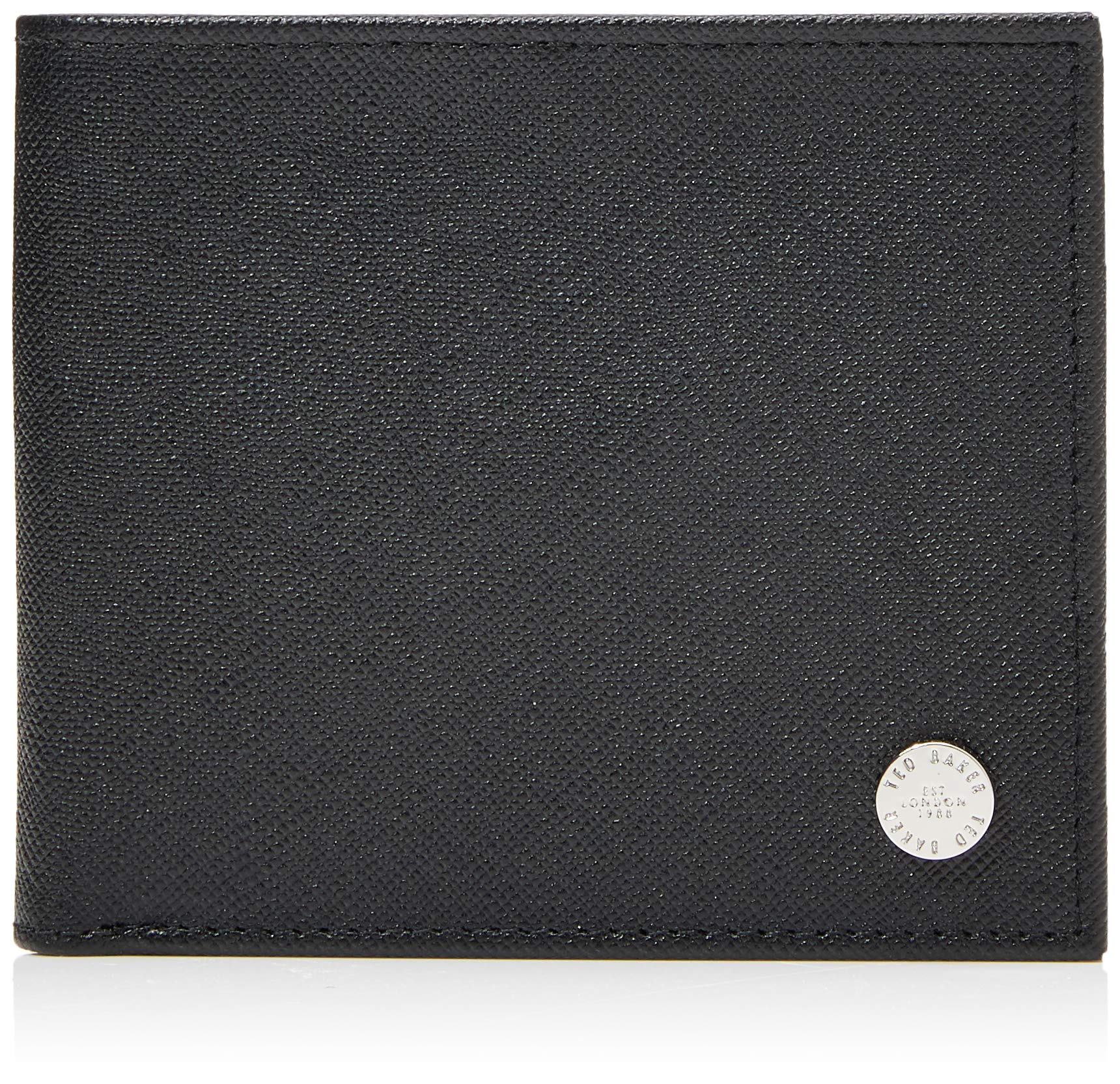 Ted Baker Men's Rug Travel Accessory-Bi-Fold Wallet, Black, One Size