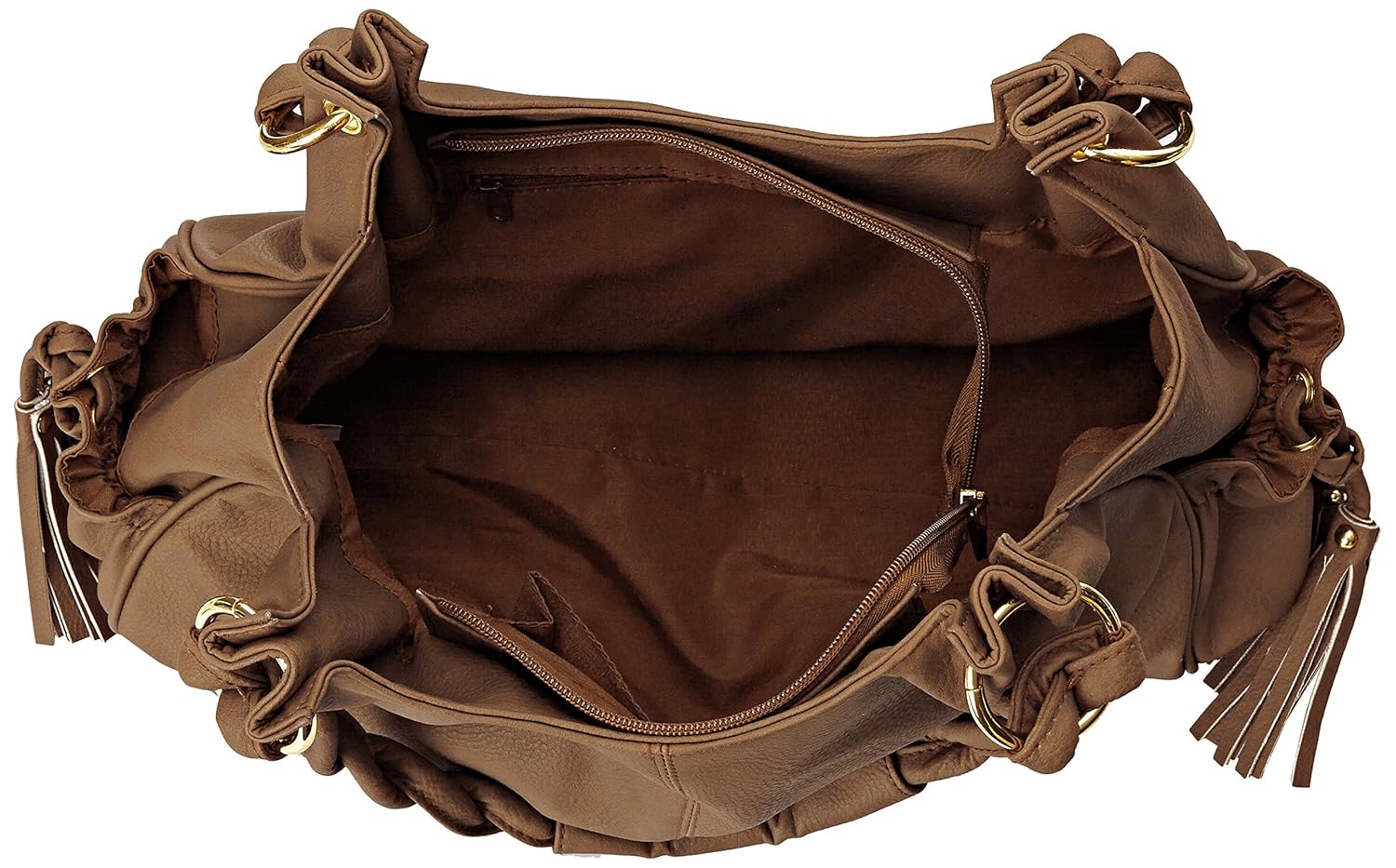 del mano top-handle shoulder bag