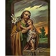 Autom co Catholic Print Picture - St. Joseph - 8" x 10" Ready to Frame - Art Print