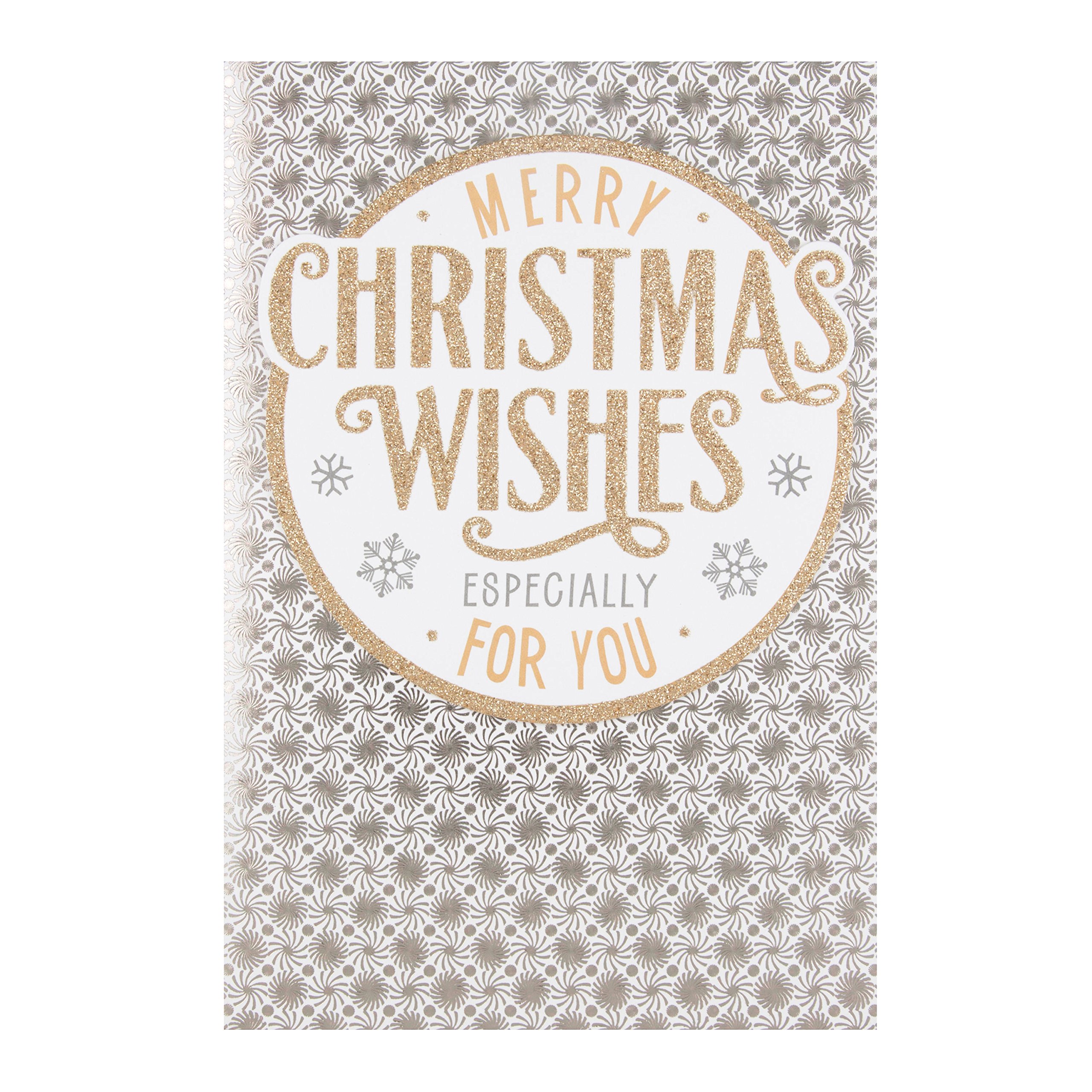 Hallmark Medium "Wonderful Time" Christmas Card