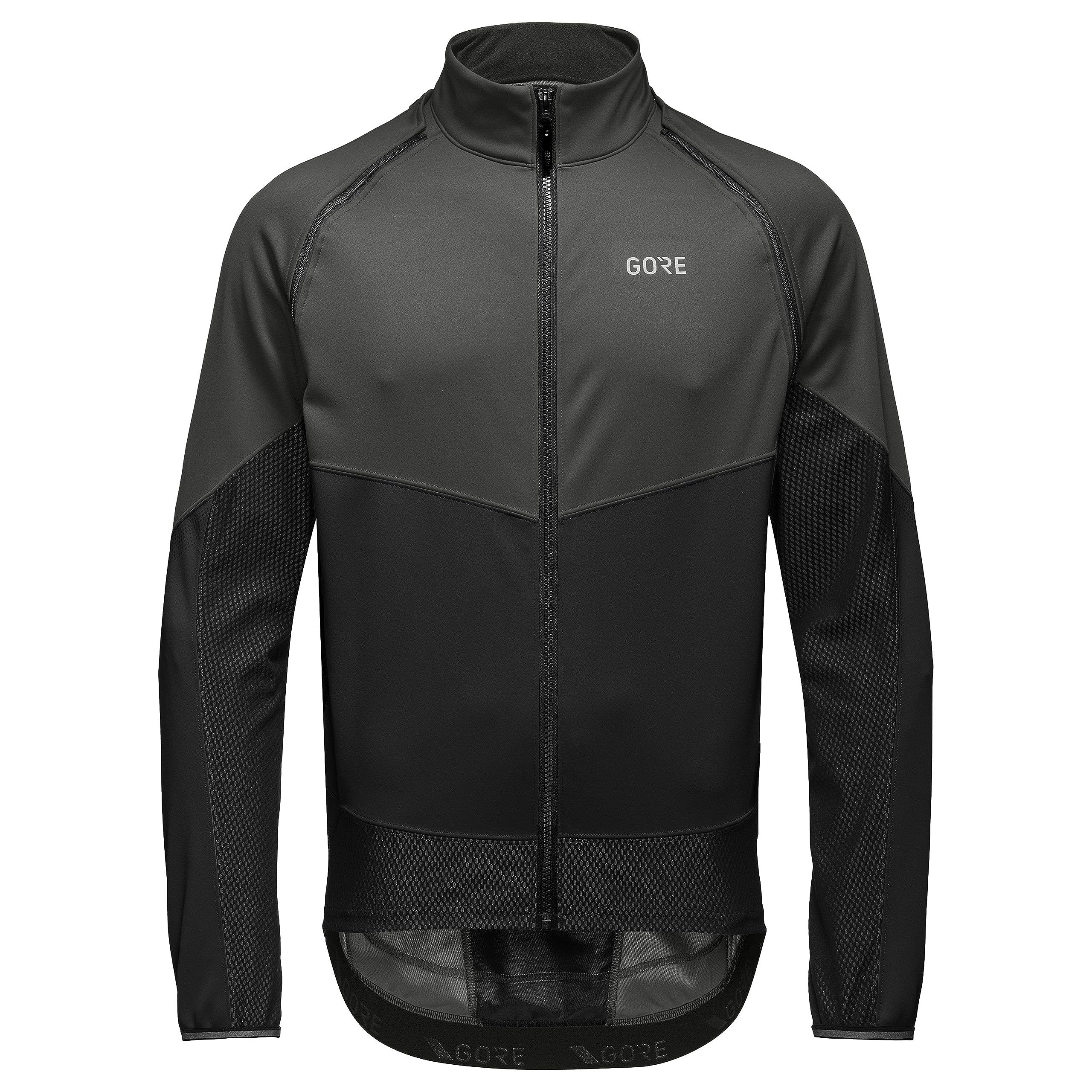 GOREWEAR Phantom WINDSTOPPER Jacket Mens, Terra Grey / Black, XXL