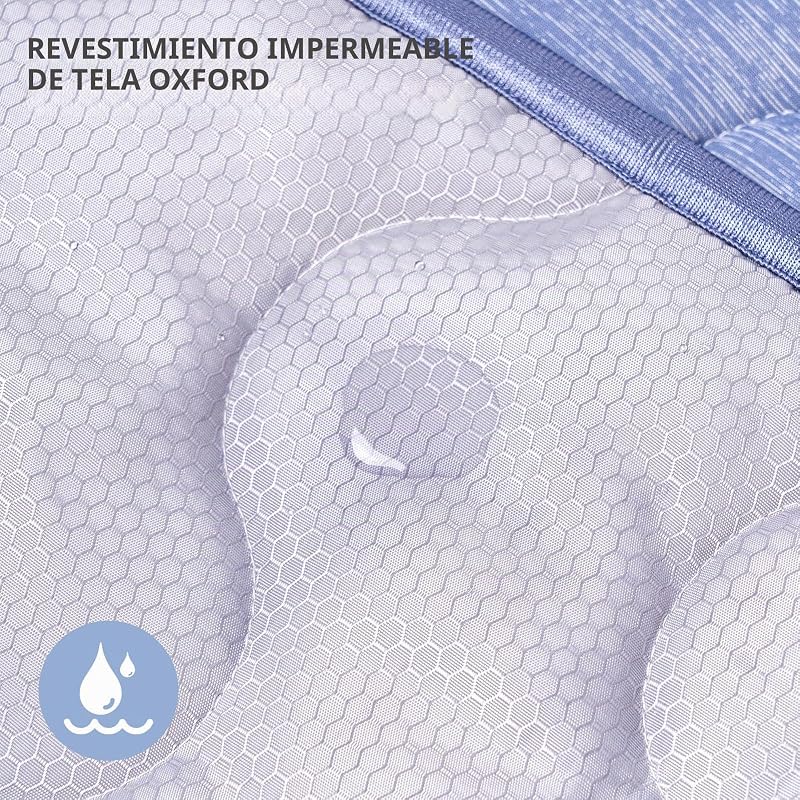 Alfombrilla refrescante para perros, alfombrilla de refrigeración de doble cara para mascotas, 70 x 48 cm, fibra de refrigeración Arc Chill & Q-MAX > 0,45, para sofá y coche, manta de verano