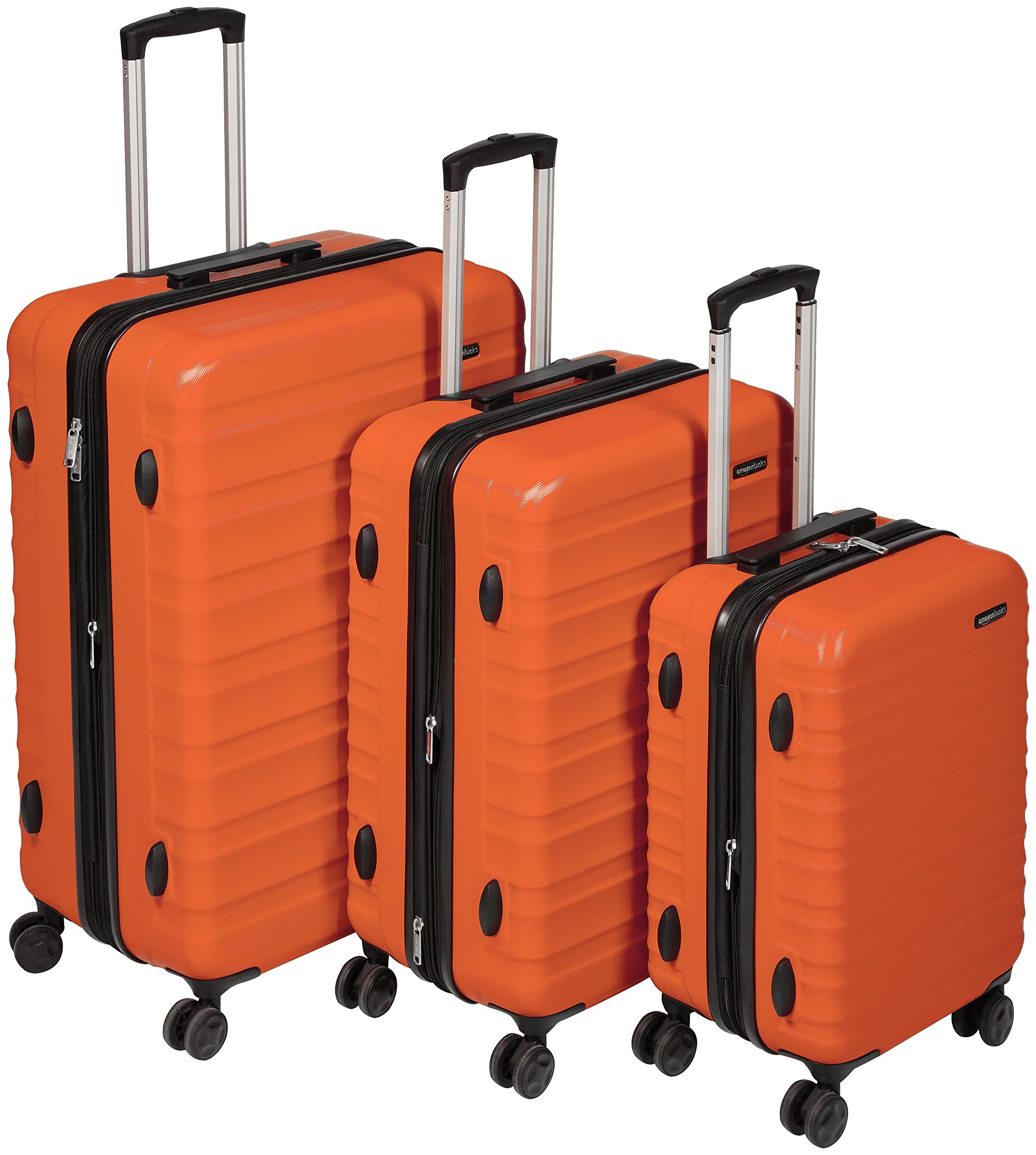 burnt orange suitcase