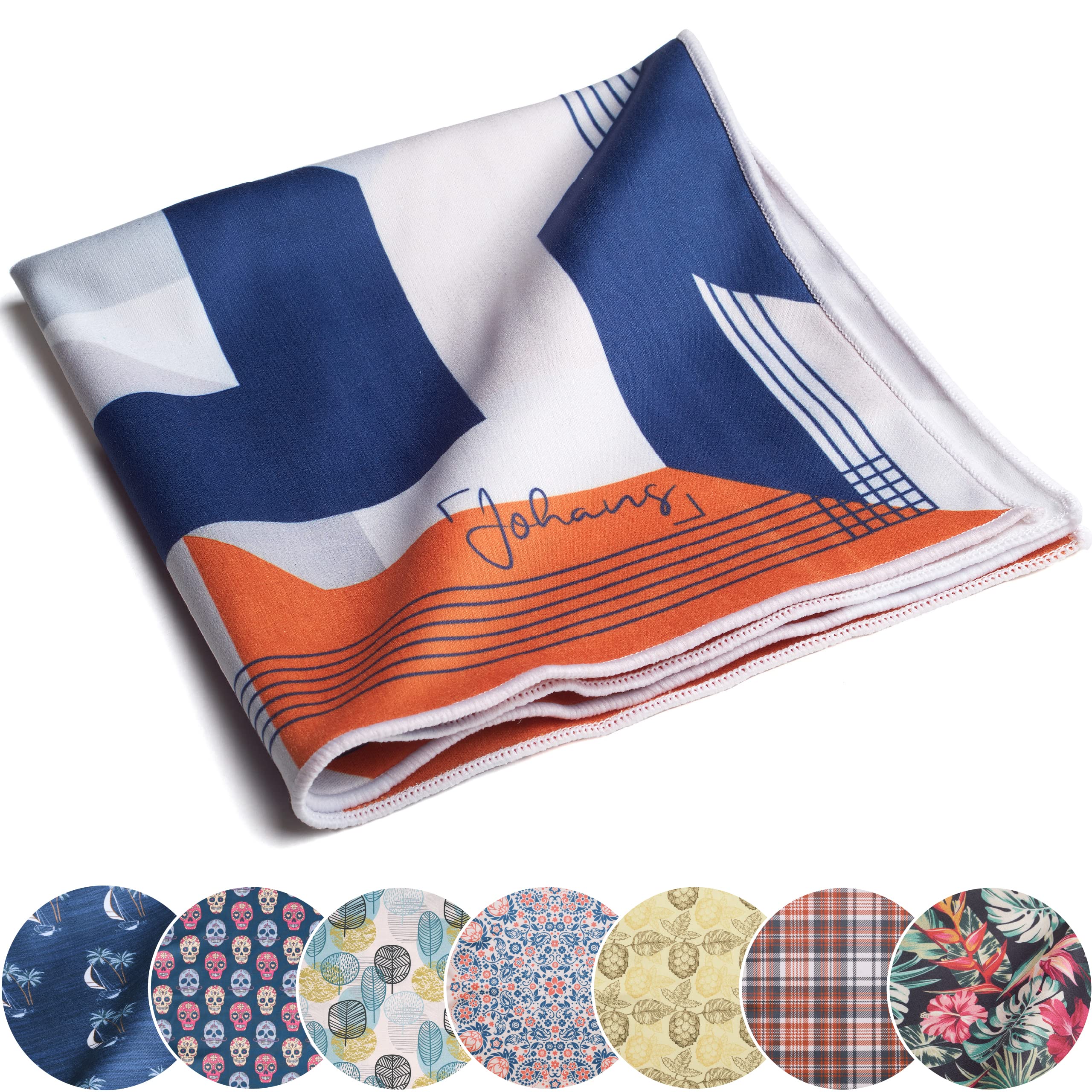 Johans® XXL microfibre cloth for cleaning smartphone, tablet, glasses, display, camera, display cloth, glasses cleaning cloth, optical quality in 30 x 30 cm (stages)