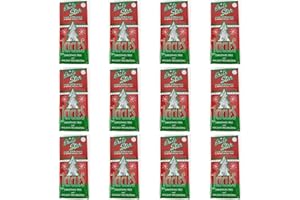 BRITE STAR Silver 18-Inch Icicle Tinsel - 2000 Strands (12 Pack)