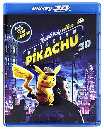 Pokăšmon Detective Pikachu Blu Ray Blu Ray 3d Region Free