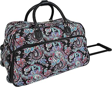 21 inch rolling duffel bag