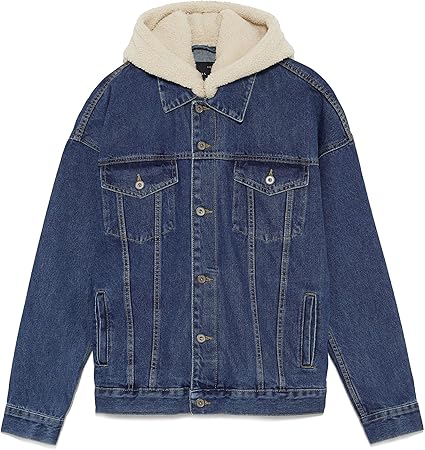 oversized jean jacket zara
