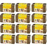 Mestemacher Natural Sunflower Seed Bread, 17.6 oz | German Whole Grain Bread with Sunflower Seeds | High Fiber | Vegan &amp; Shelf-Stable [Pack of 12]