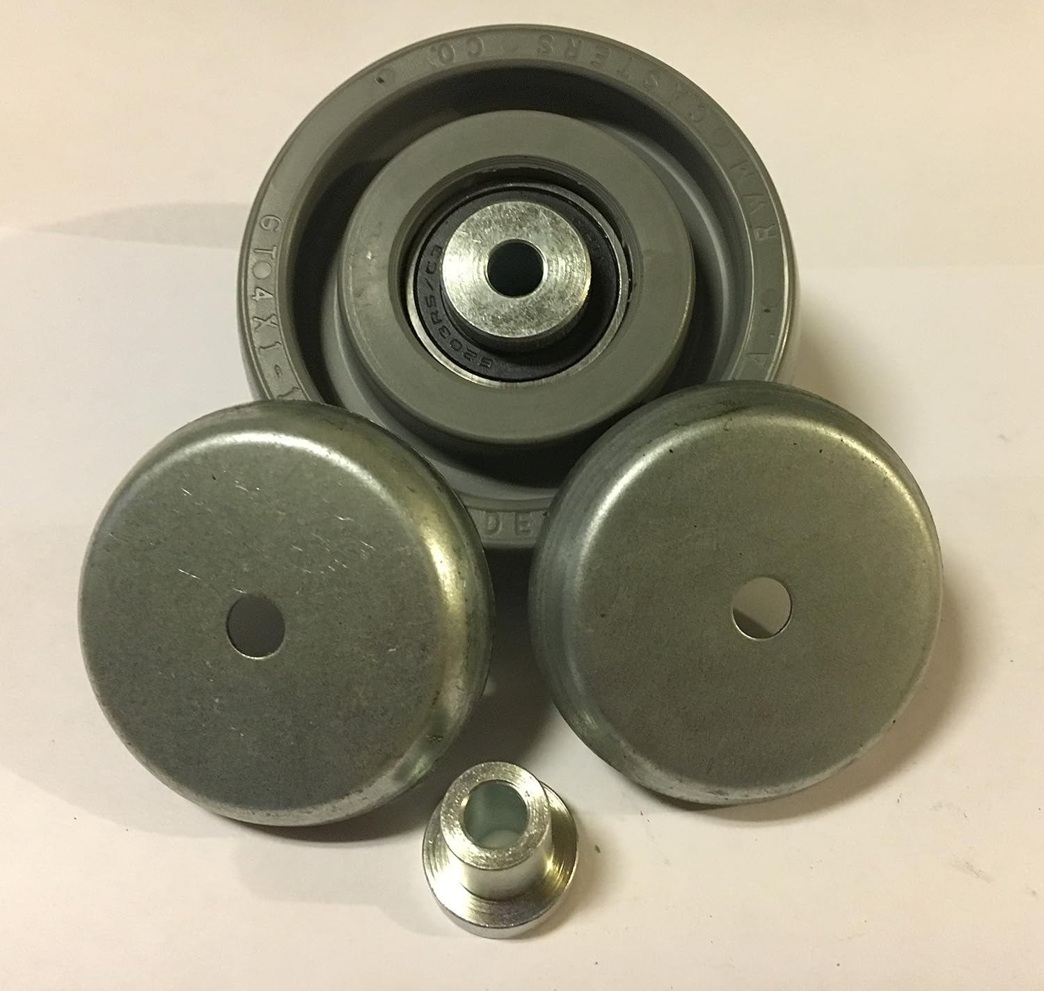 RWM Casters GTB041508TG 4" x 11/2" GT Wheel with Sealed Ball Bearing for 1/2" Axle with