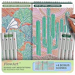 Lifelines FlowArt Activity Pad, 2-Pack - Guided Dot